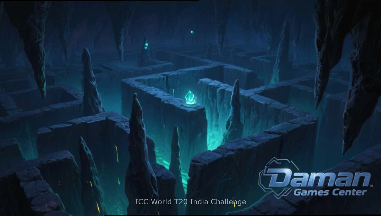 ICC World T20 India Challenge Batting Gameplay ICC World T20 India Challenge gameplay showing batting interface with swipe controls for different shots